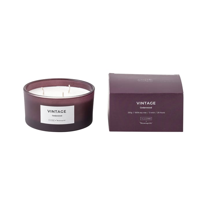 빈티지 세다우드 향초 - 250 g - Illume x Bloomingville