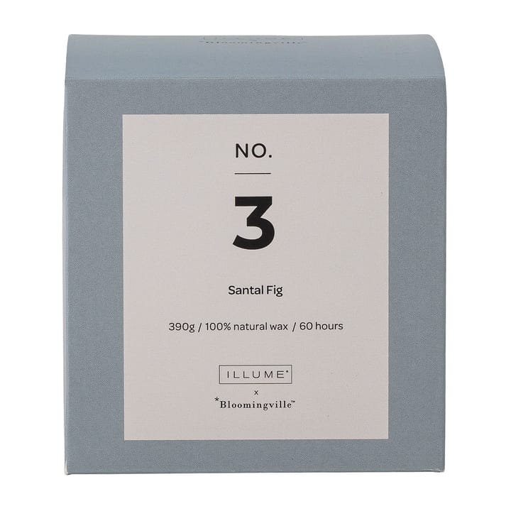 NO. 3 산탈 피그 향초 - 390 g + Giftbox - Illume x Bloomingville