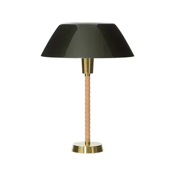 세네이터 테이블 조명 - Green, stand in leather and brass - Innolux | 이노룩스