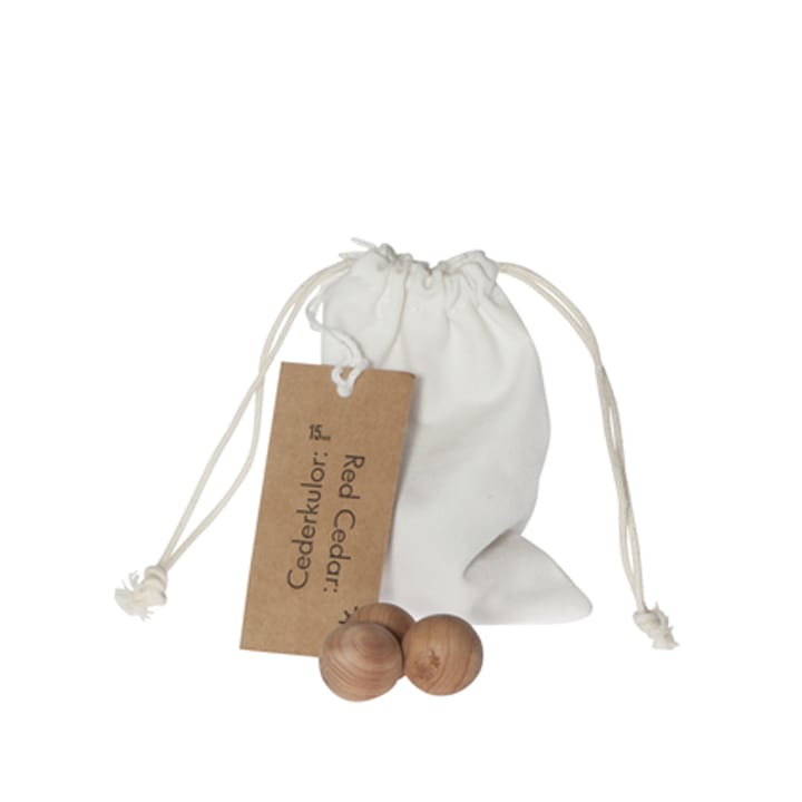 Iris cedarwood 비즈 - Cedar wood, 15 balls - Iris hantverk | 이리스한트베르크