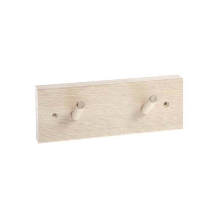 Knoppbräda 후크 렉 birch 우드 - 2 hooks - Iris hantverk | 이리스한트베르크