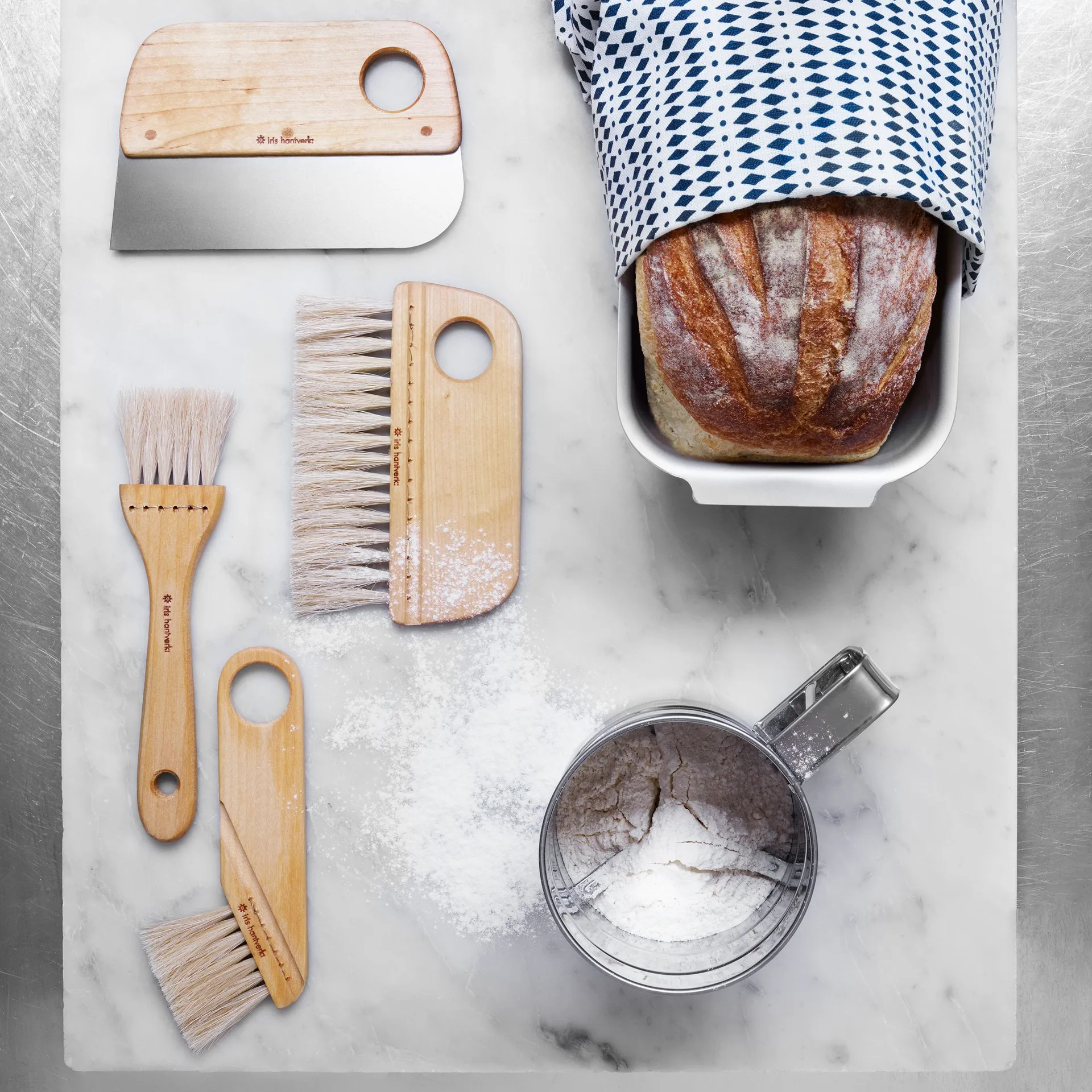 이리스 한트베르크 도우 스크래퍼, oil treated birch Iris hantverk | 이리스한트베르크