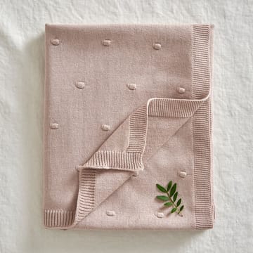 Bubble 니트 어린이 담요 80x100 cm - Dusty pink - Jack o Juno | 잭 오 주노