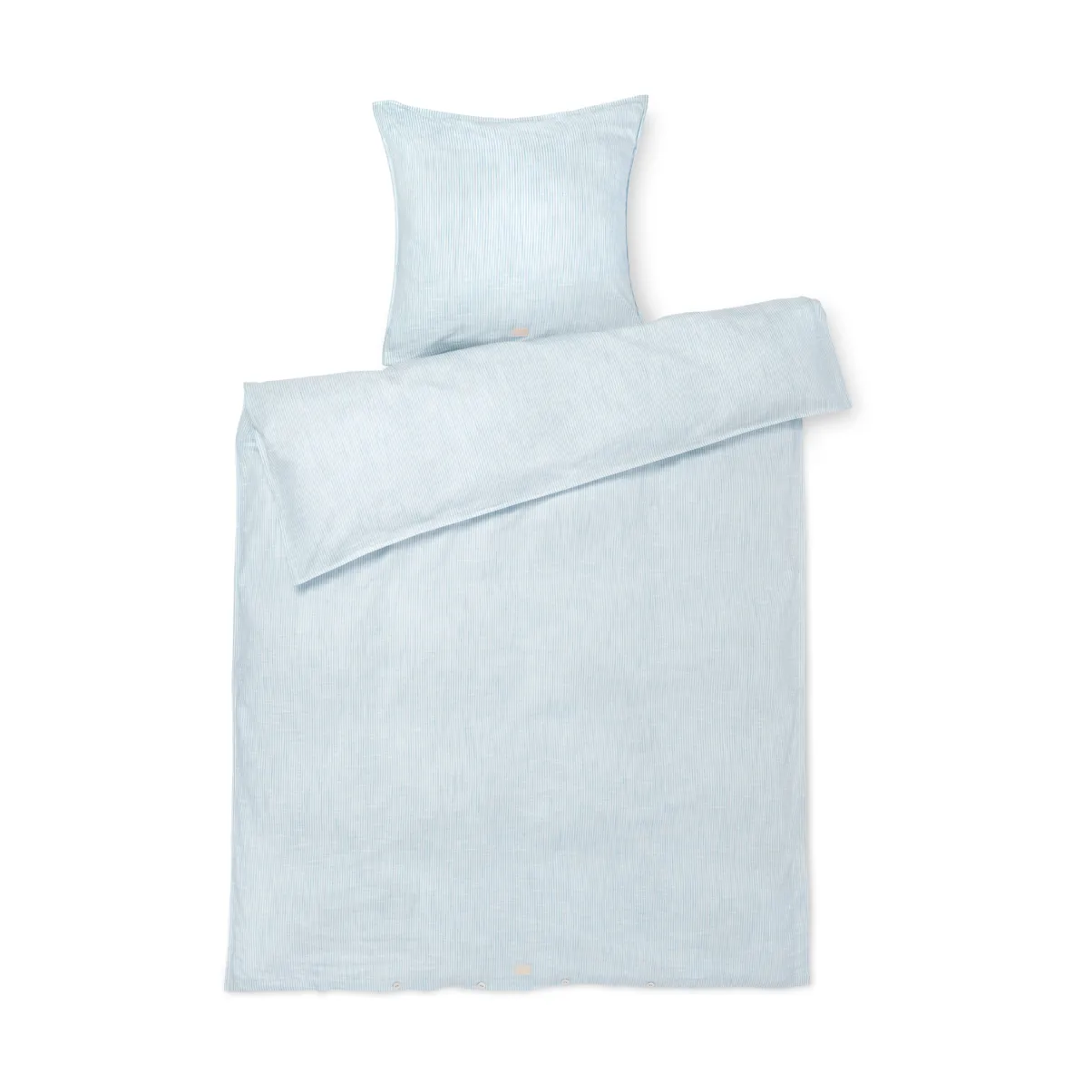 모노크롬 라인즈 침구 세트 150x210 cm, Light blue-white Juna | 주나