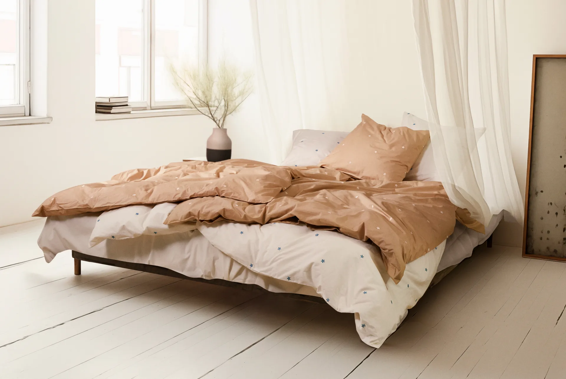 데이지 침구 세트 150x210 cm, Sand-white Juna | 주나