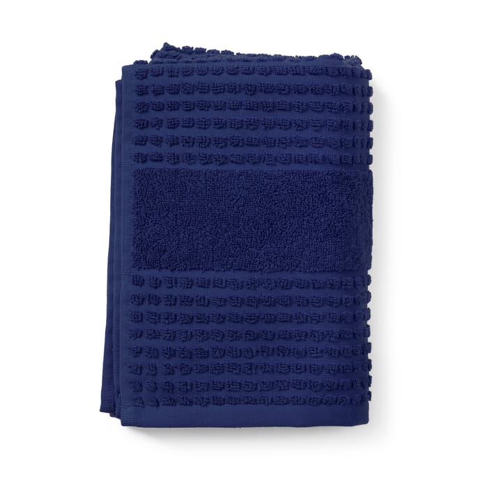 체크 타올 50x100 cm - Navy blue - Juna | 주나
