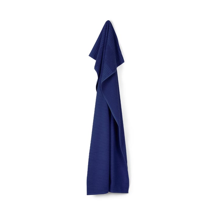 체크 타올 70x140 cm, Navy blue Juna | 주나