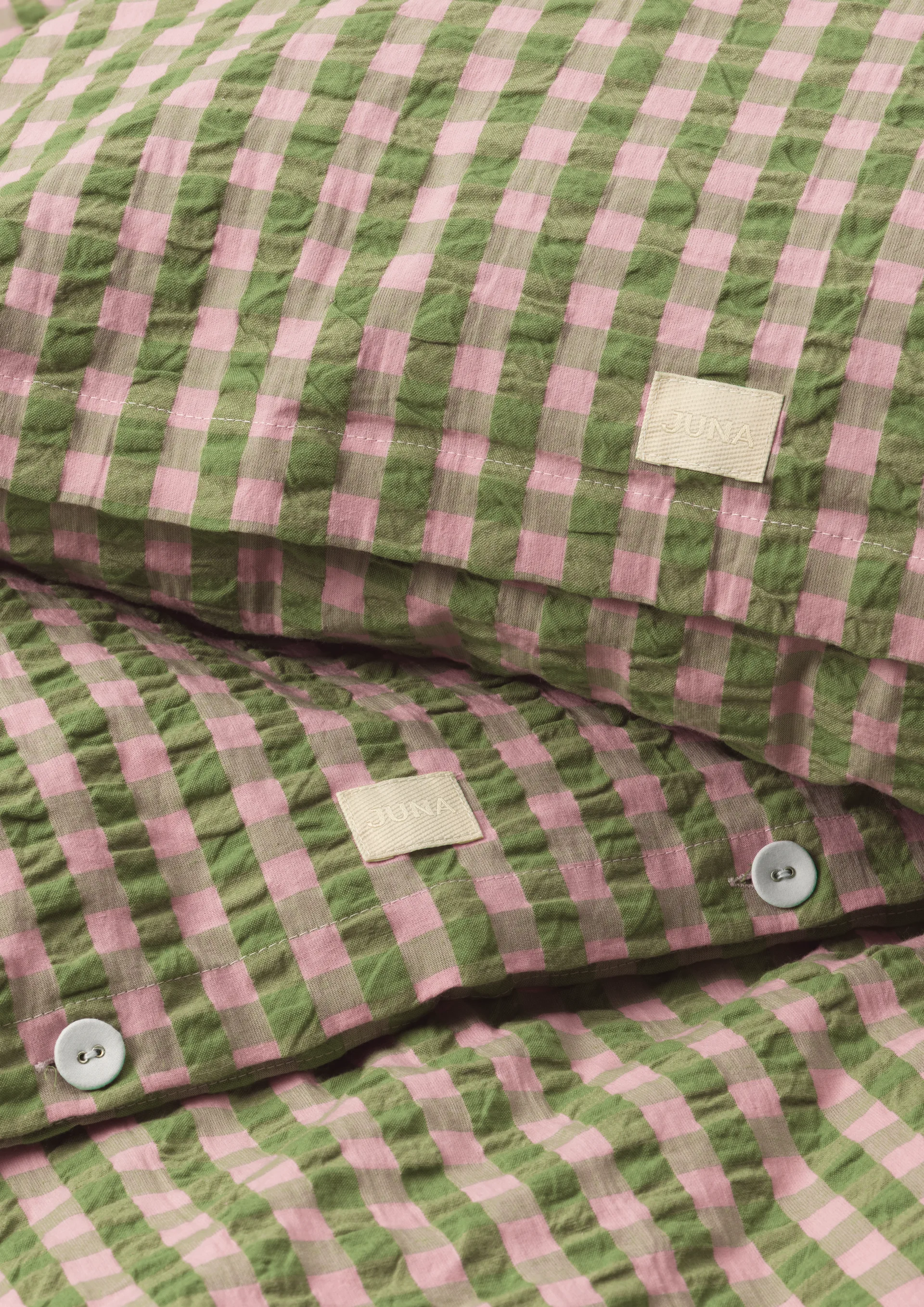 Bæk&Bølge 침구 세트 140x220 cm, Green-light pink Juna | 주나