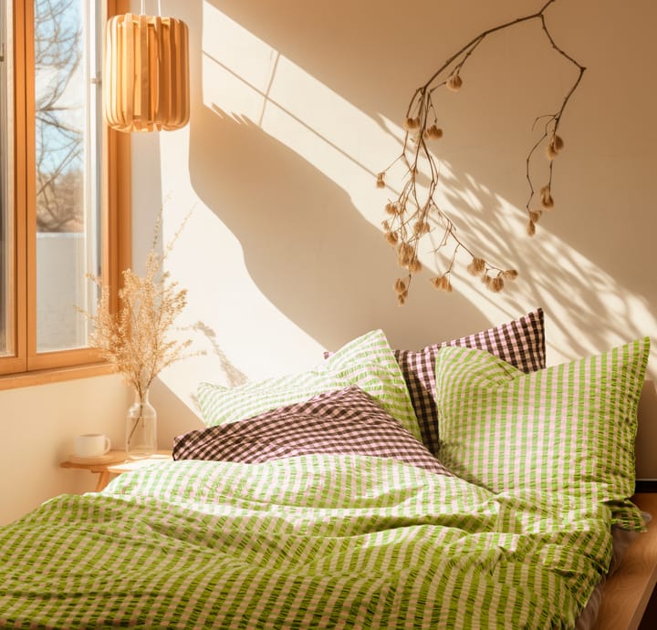 Bæk&Blge 침구 세트 150x210 cm, Green-light pink Juna | 주나