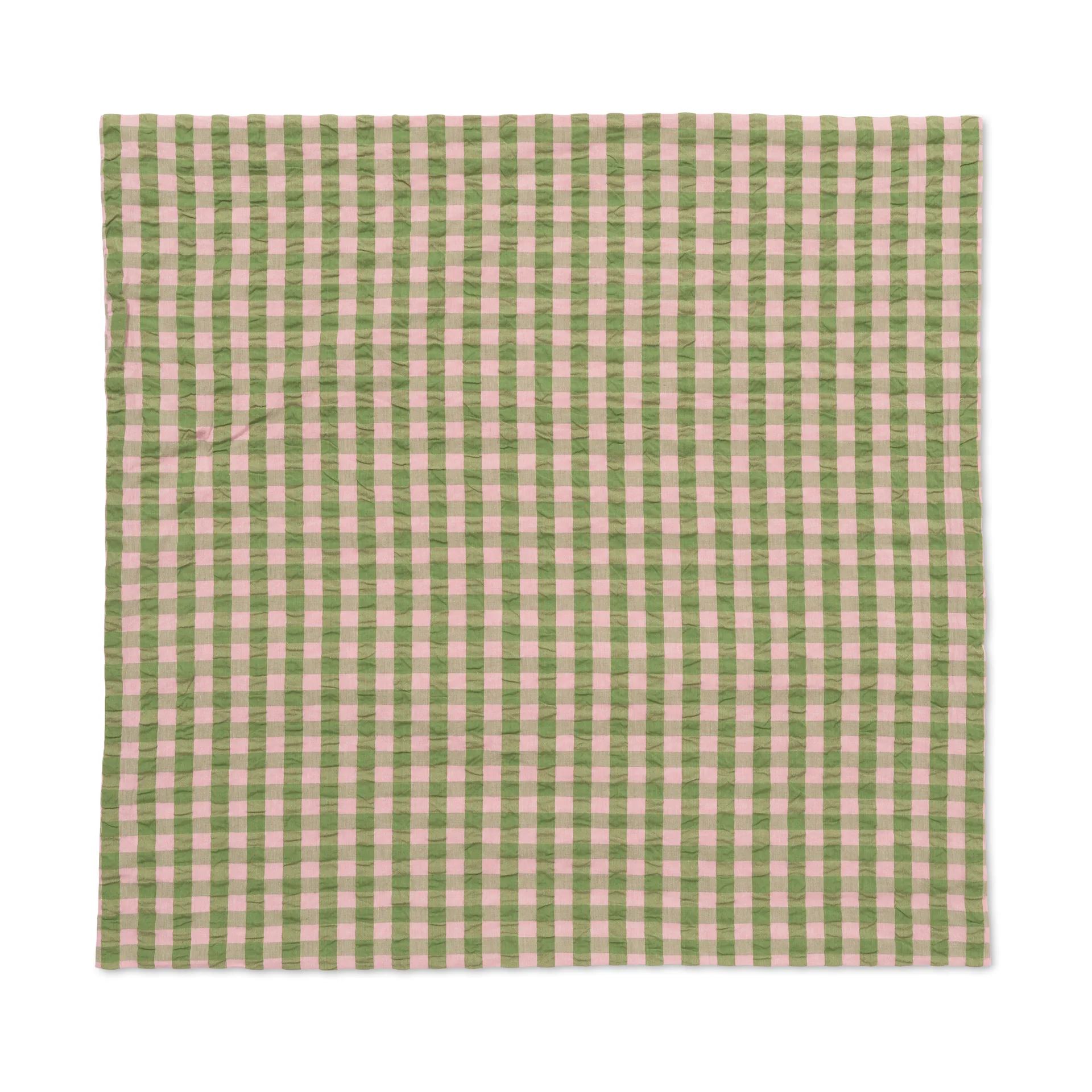 Bæk&Bølge 쿠션 커버 60x63 cm, Green-light pink Juna | 주나