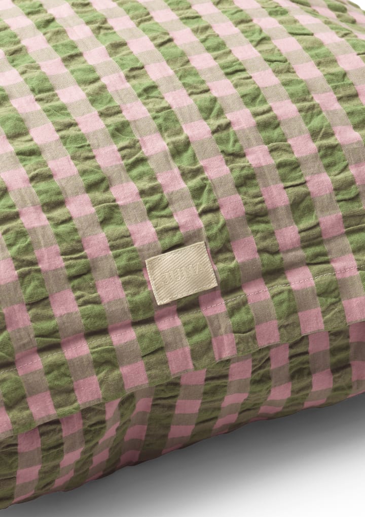 Bæk&Bølge 쿠션 커버 60x63 cm, Green-light pink Juna | 주나