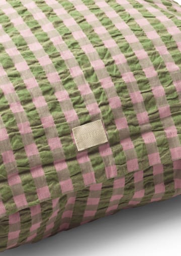Bæk&Bølge 쿠션 커버 60x63 cm - Green-light pink - Juna | 주나