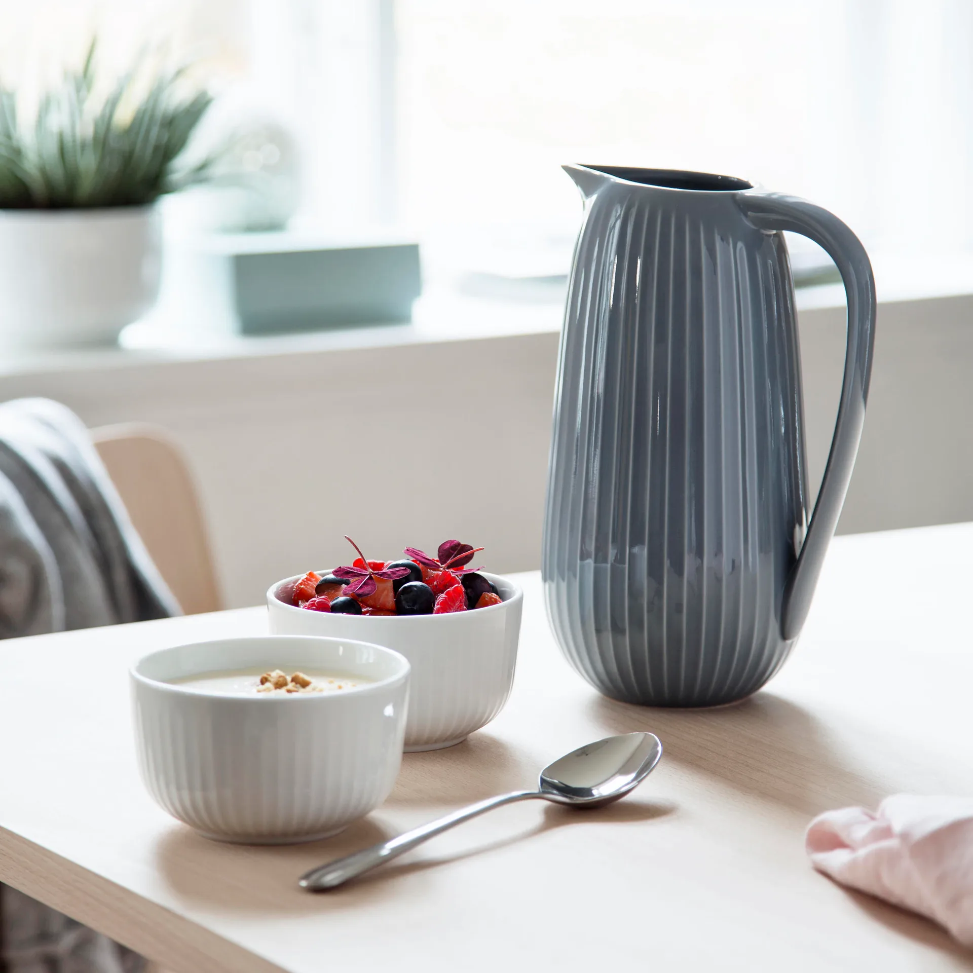 해머소이 보울 Ø11 cm, white Kähler | 케흘러