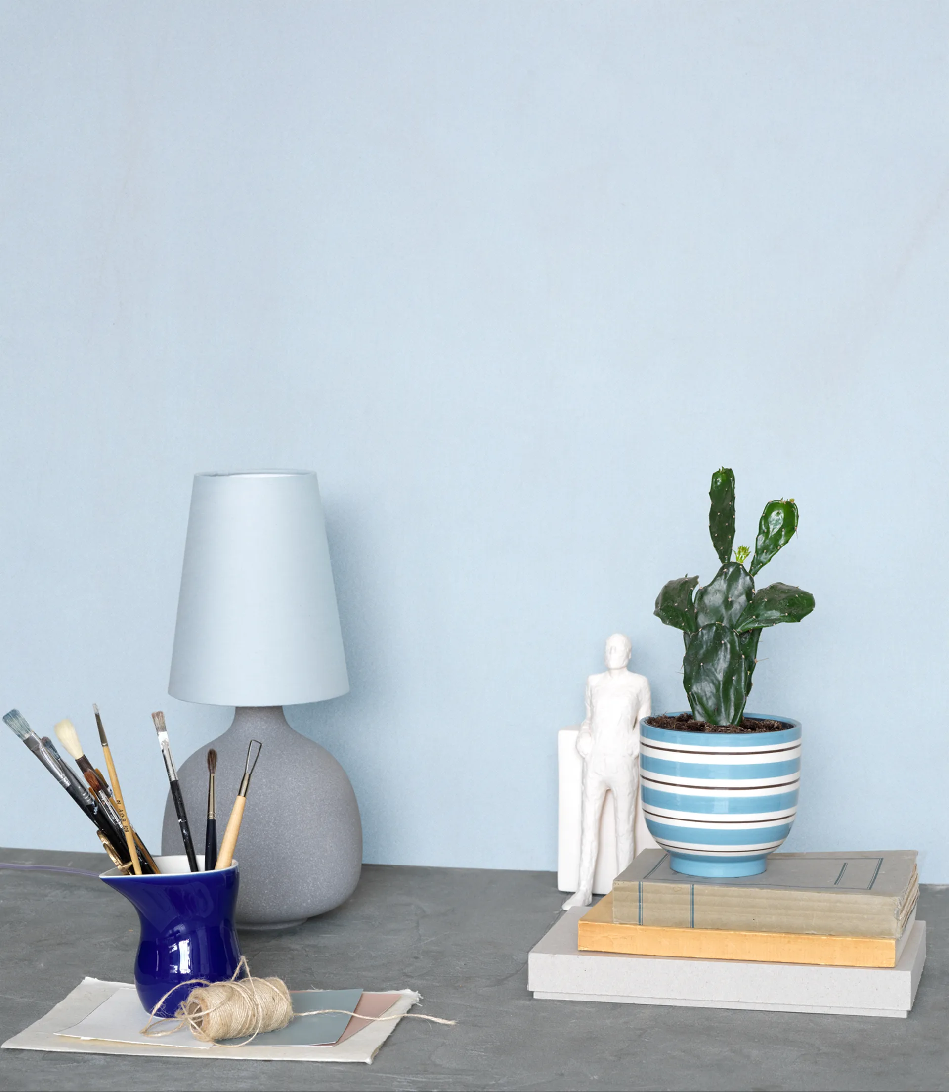 오마지오 누오보 화분 Ø12 cm, Medium blue Kähler | 케흘러