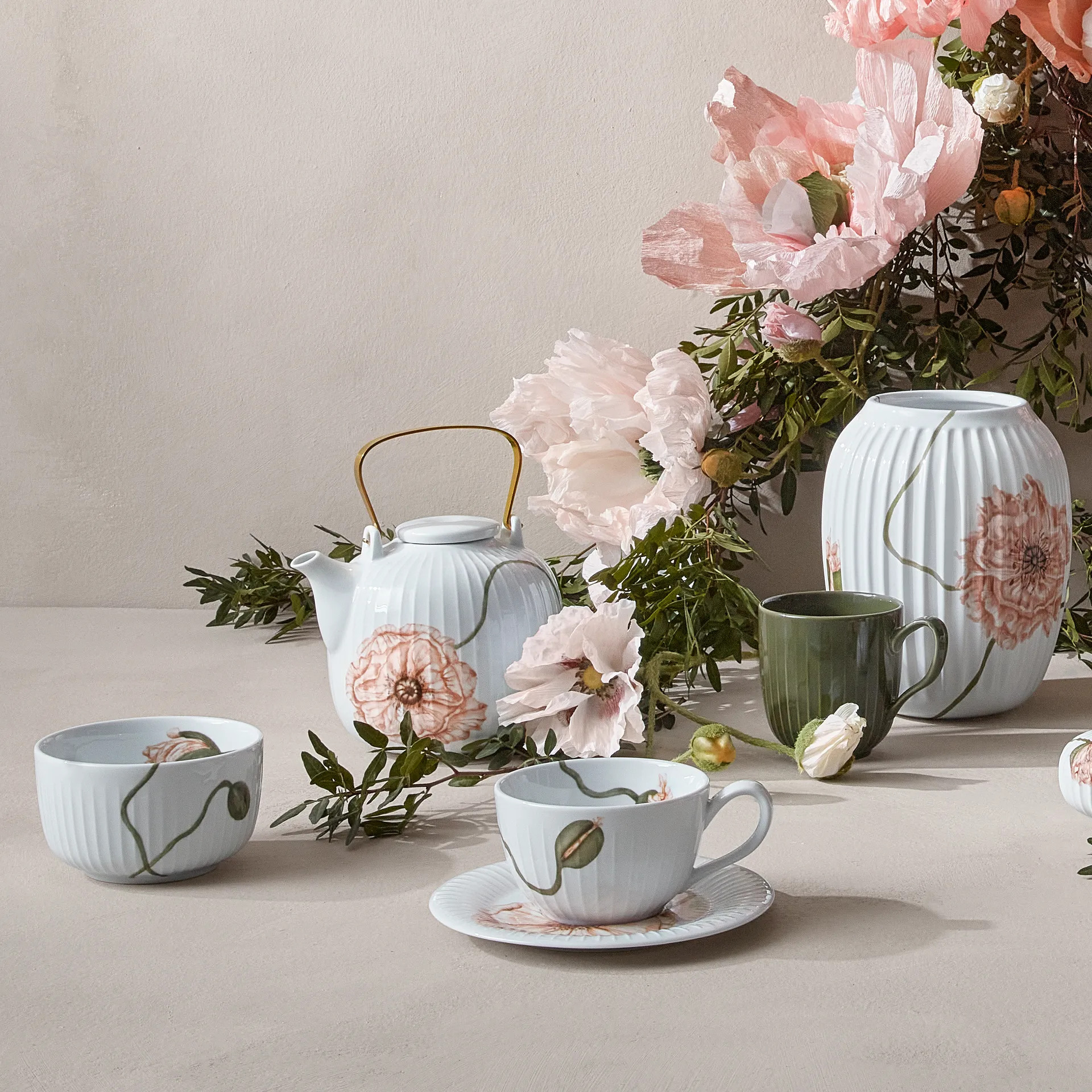 해머소이 파피 티팟 1.2 L, white Kähler | 케흘러