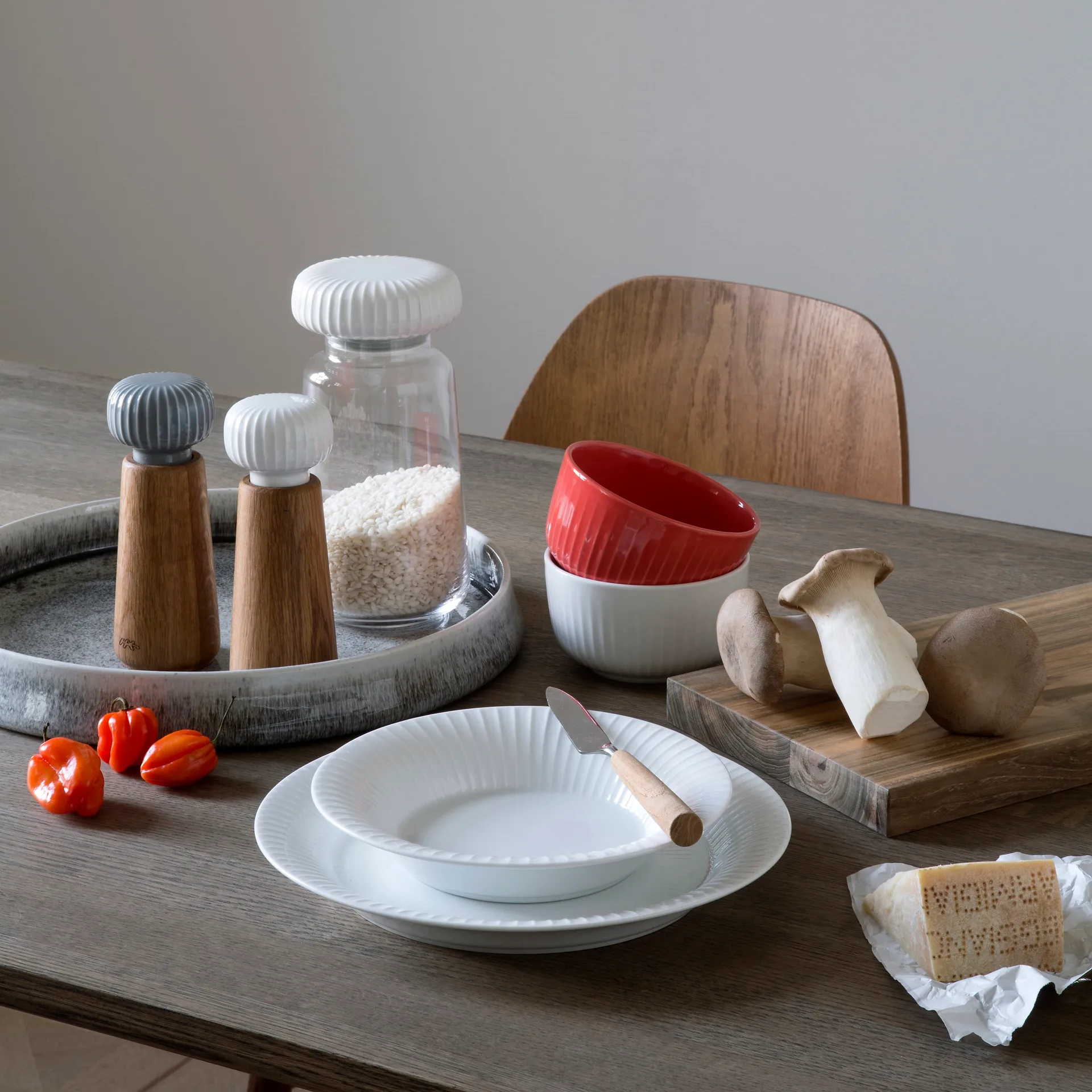 해머소이 보울 Ø13 cm, white Kähler | 케흘러