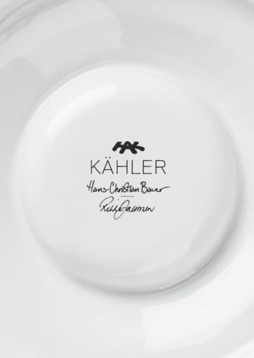 헤머쇼이 크리스마스 블록 캔들스틱 Ø13 cm - White - Kähler | 케흘러