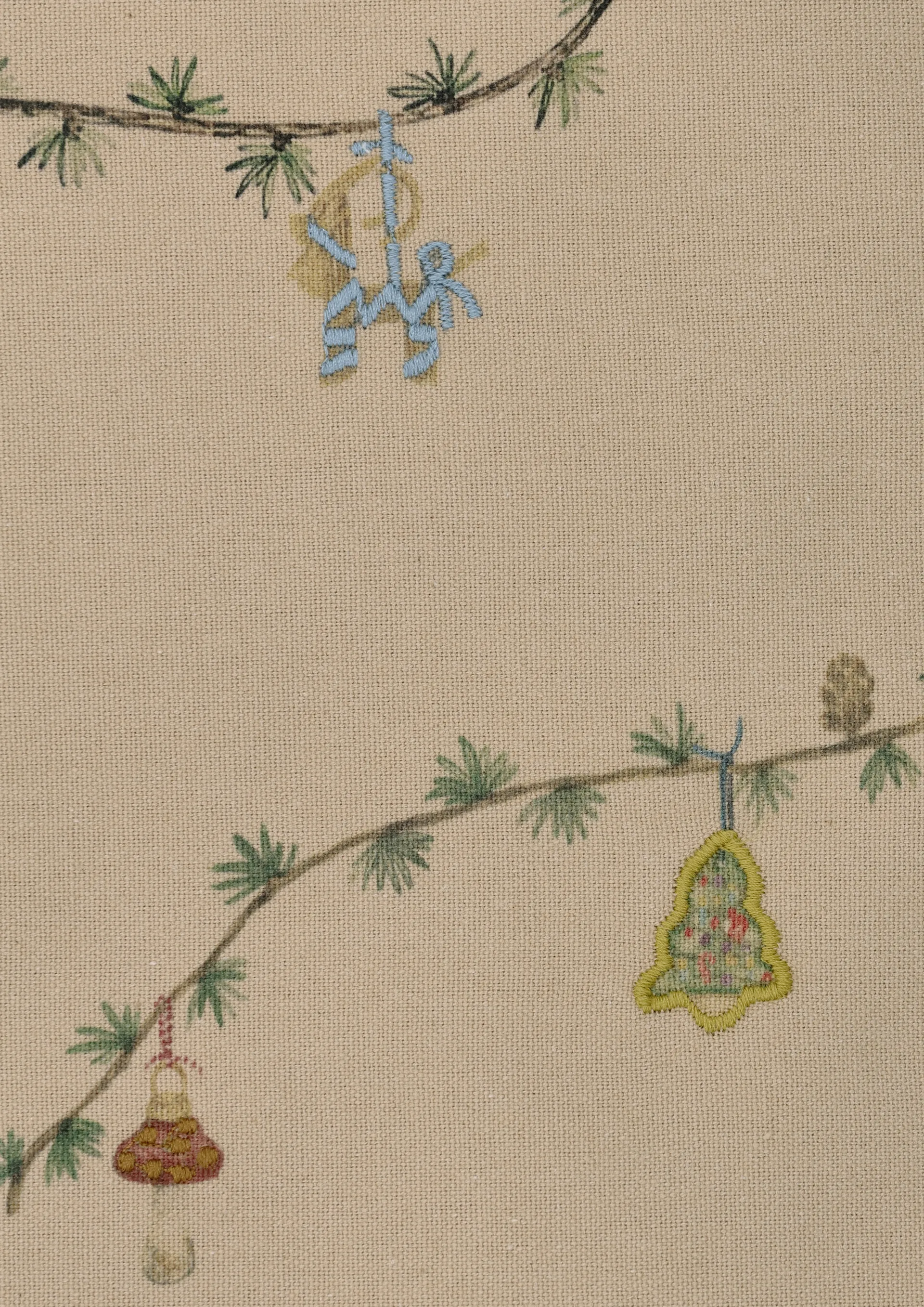 해머소이 크리스마스 테이블 클로스 베이지, 150x270 cm Kähler | 케흘러