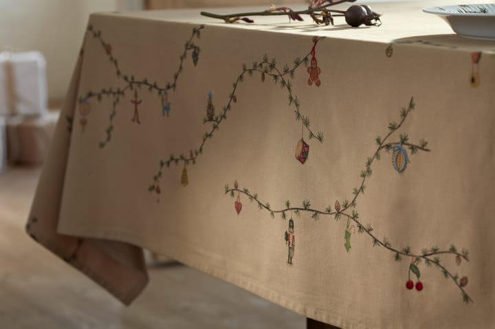 해머소이 크리스마스 테이블 클로스 베이지, 150x370 cm Kähler | 케흘러