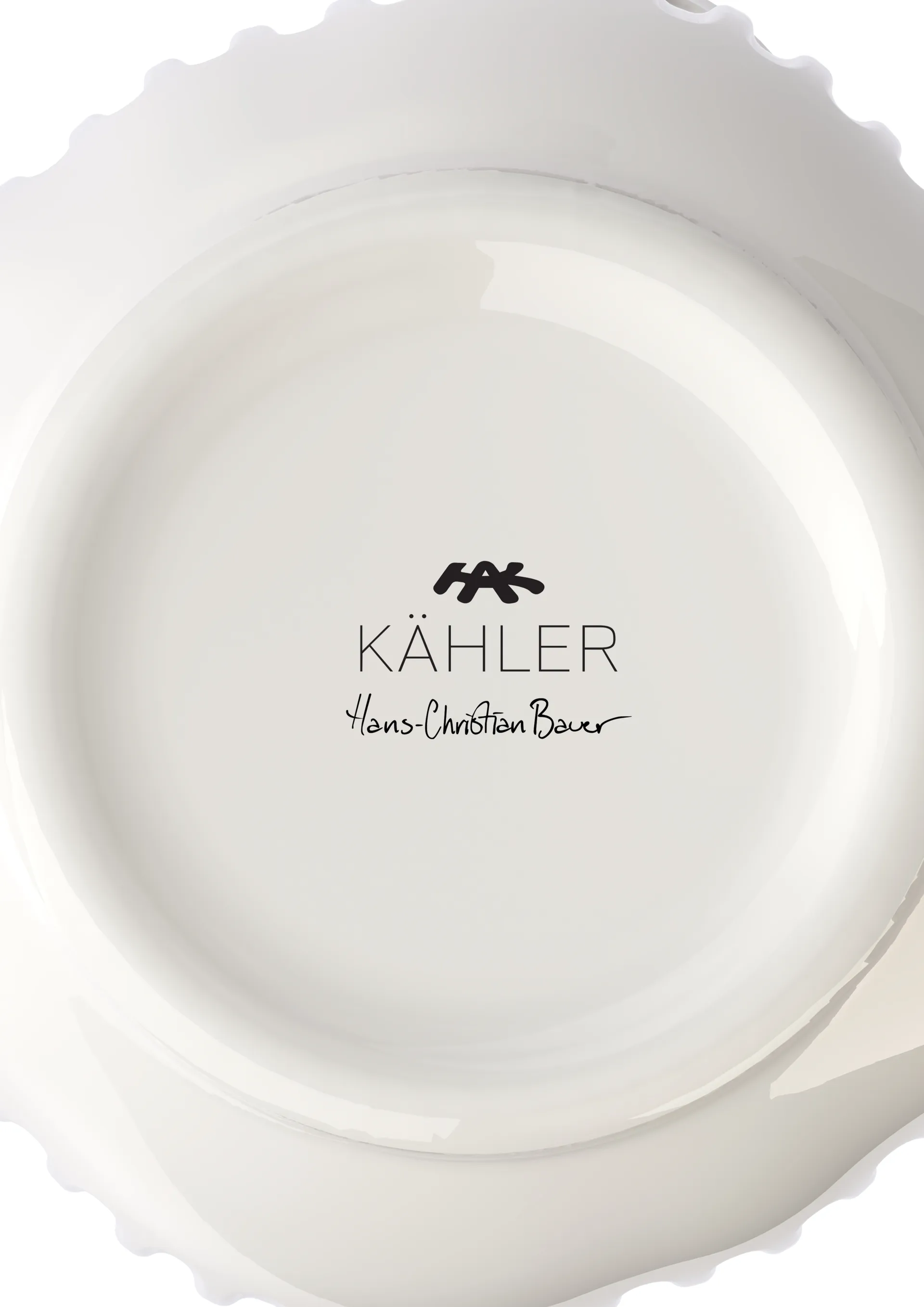 해머소이 화병 언폴드 16.5 cm, White Kähler | 케흘러