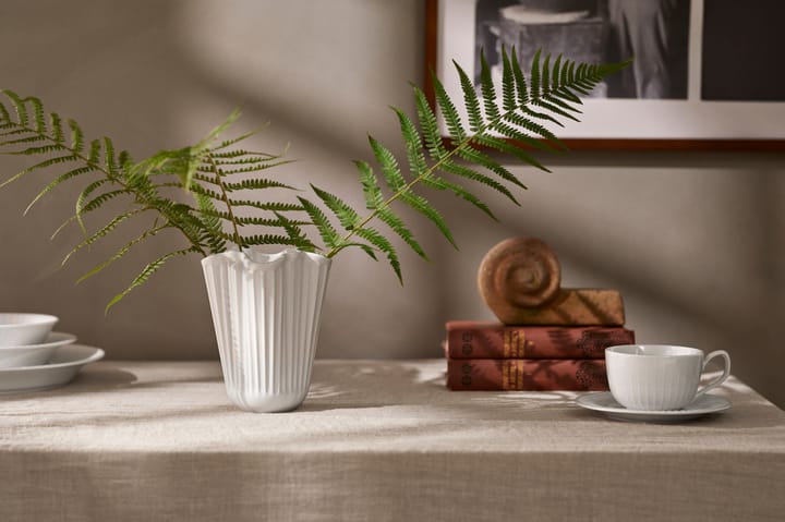 해머소이 화병 언폴드 16.5 cm, White Kähler | 케흘러