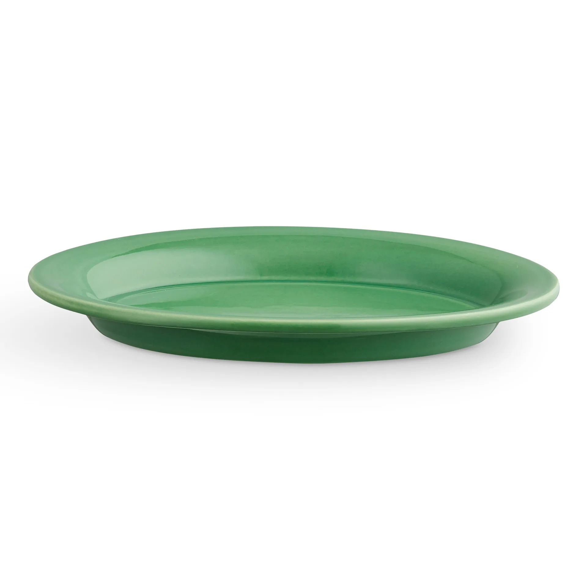 우르슐라 오벌 접시 16x22 cm, dark green Kähler | 케흘러