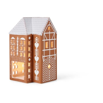 진저브레드 캔들 랜턴 라지 17 cm - Brown - Kähler | 케흘러