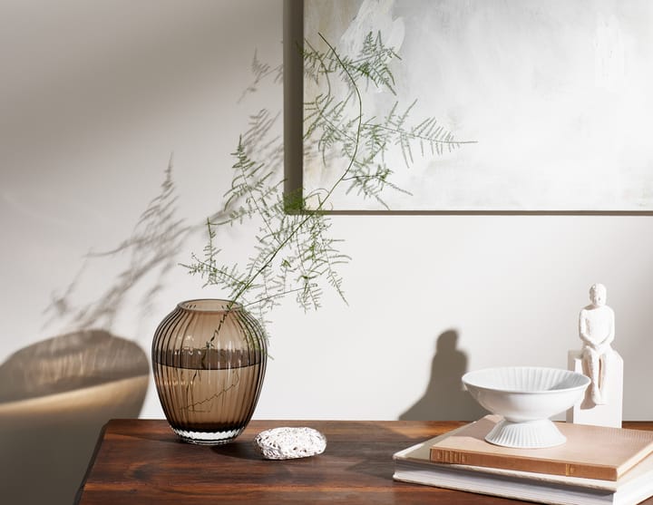 해머소이 글래스 화병 18.5 cm, Walnut Kähler | 케흘러