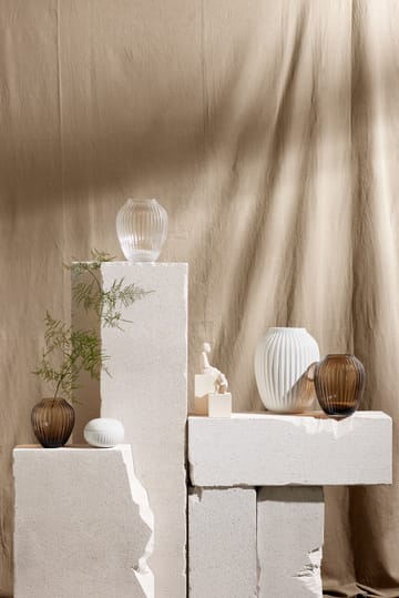 해머소이 글래스 화병 18.5 cm - Walnut - Kähler | 케흘러