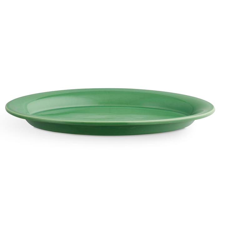우르슐라 오벌 접시 18.5x28 cm - dark green - Kähler | 케흘러