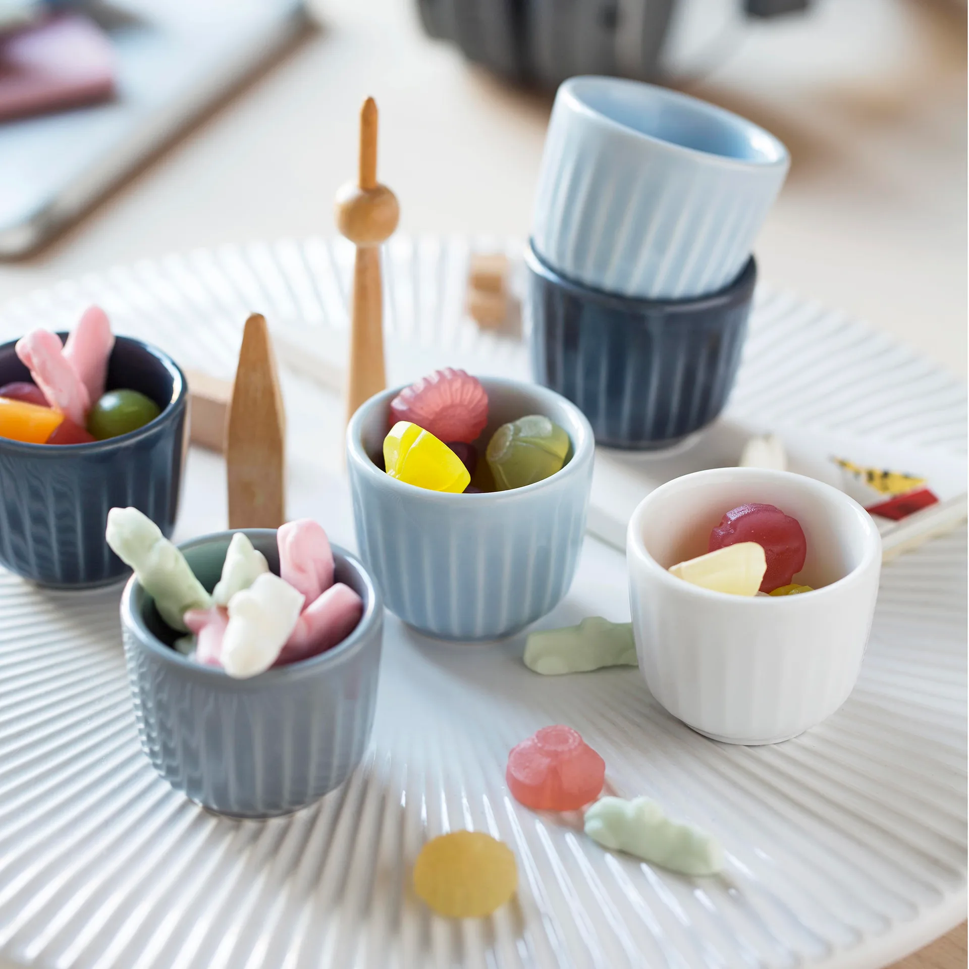 해머소이 에그컵 2개 세트, white Kähler | 케흘러