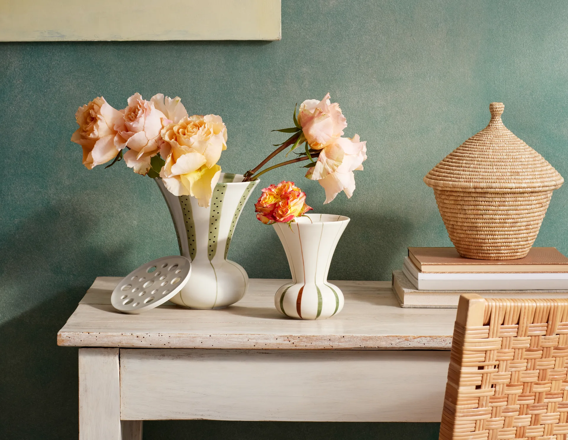 시그니처리 화병 20 cm, Green Kähler | 케흘러