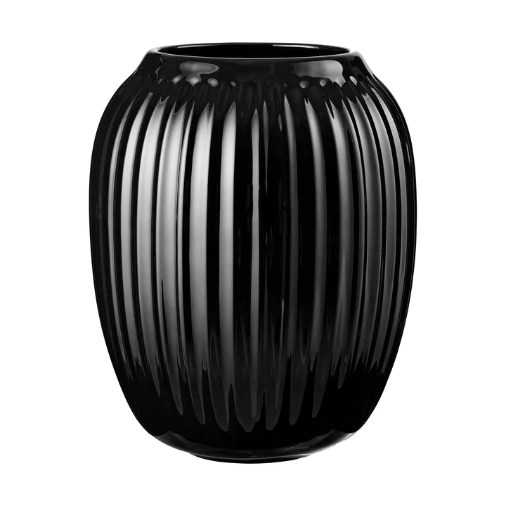 해머소이 화병 - 블랙, 미디엄 21 cm - Kähler | 케흘러