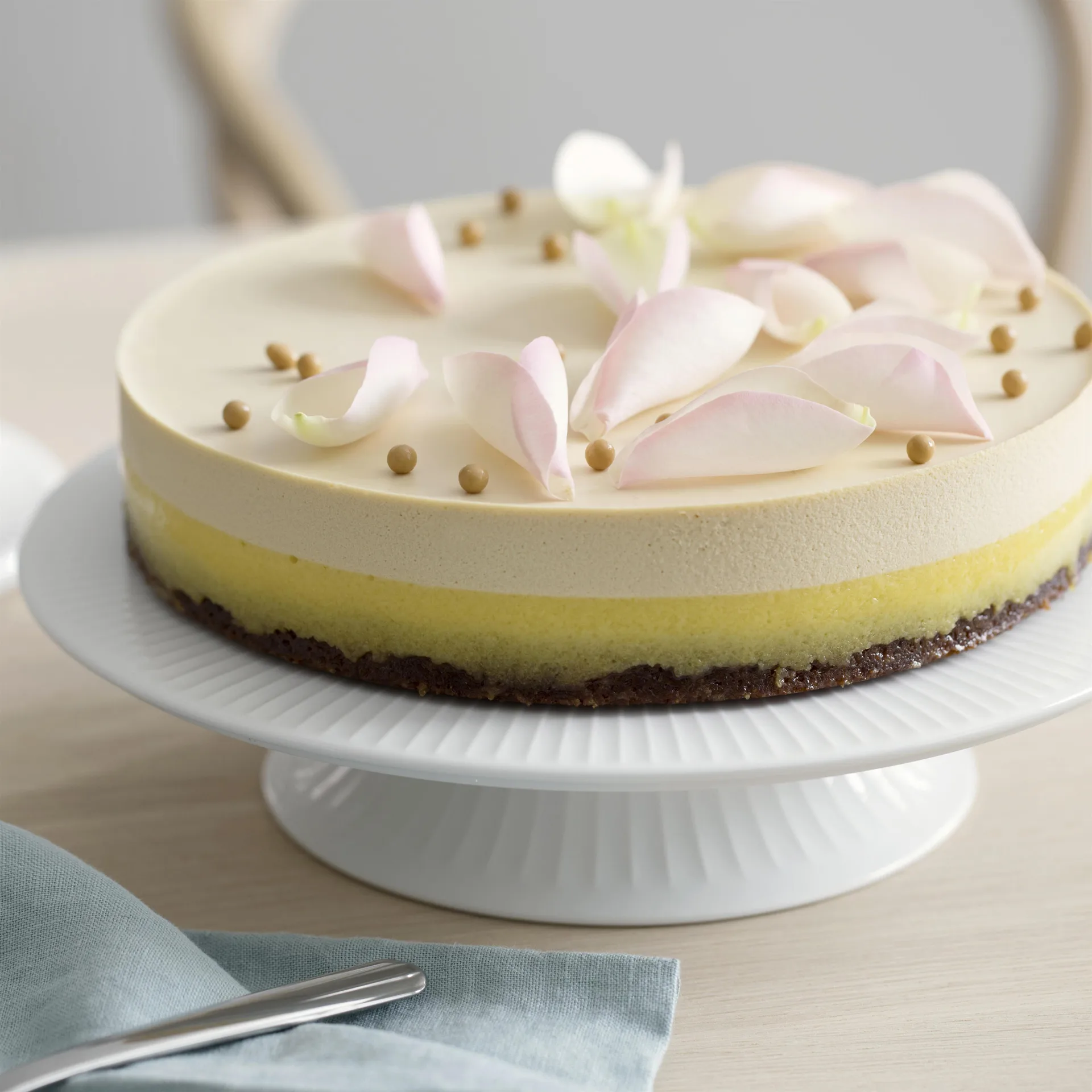 해머소이 케잌 플래터 Ø30 cm, white Kähler | 케흘러