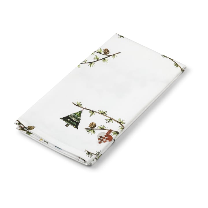 해머소이 크리스마스 패브릭 냅킨 45x45 cm 4개 세트, White Kähler | 케흘러