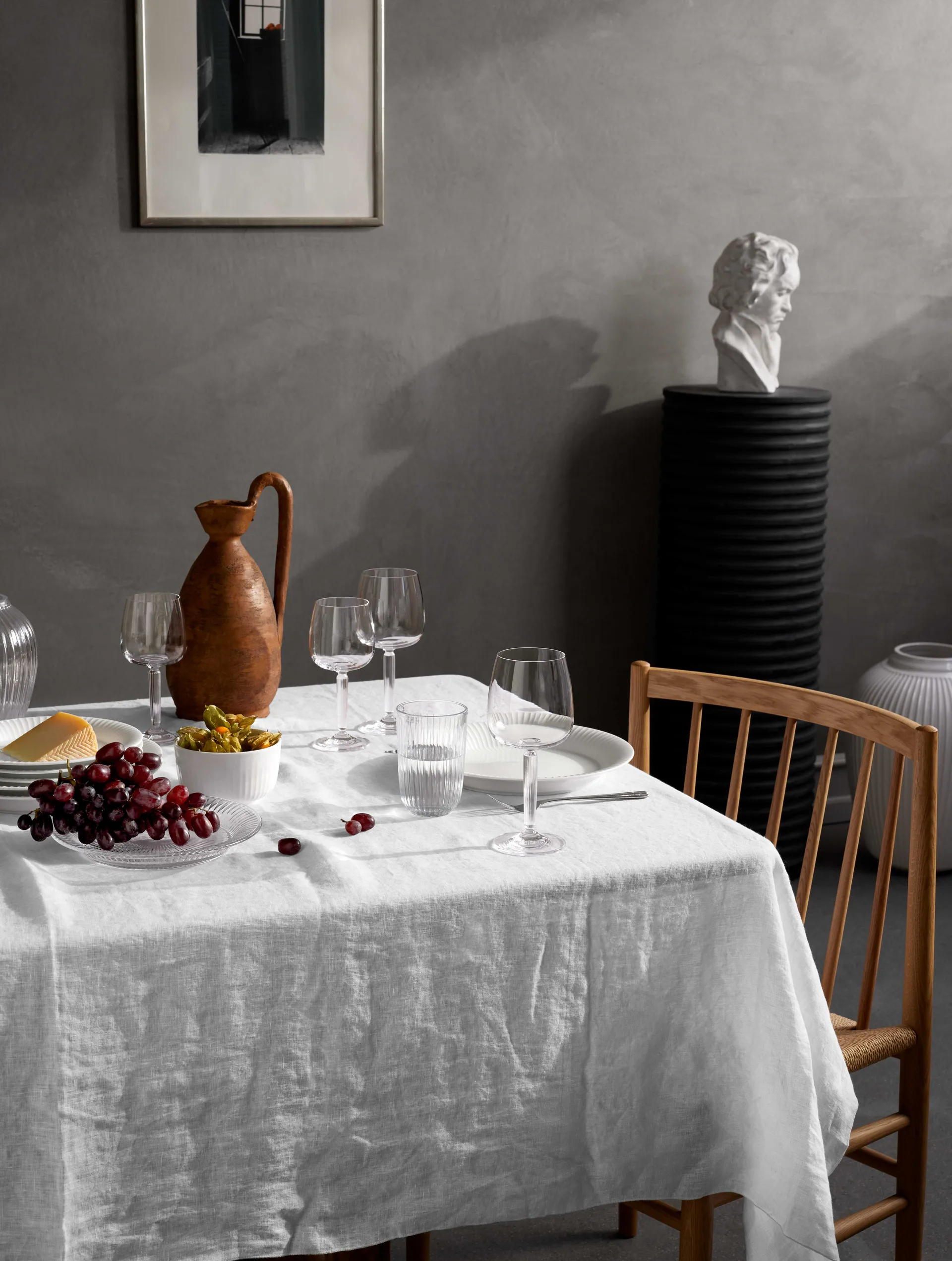 해머소이 레드 와인잔 49 cl 2개 세트, Clear Kähler | 케흘러