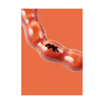 크리스마스 테일스 리스 7 cm - Red - Kähler | 케흘러