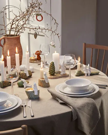 크리스마스 테일스 리스 7 cm - Red - Kähler | 케흘러