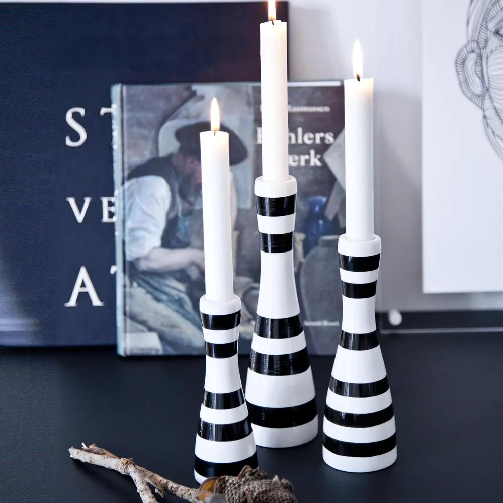 오마지오 캔들스틱 미디움, black Kähler | 케흘러