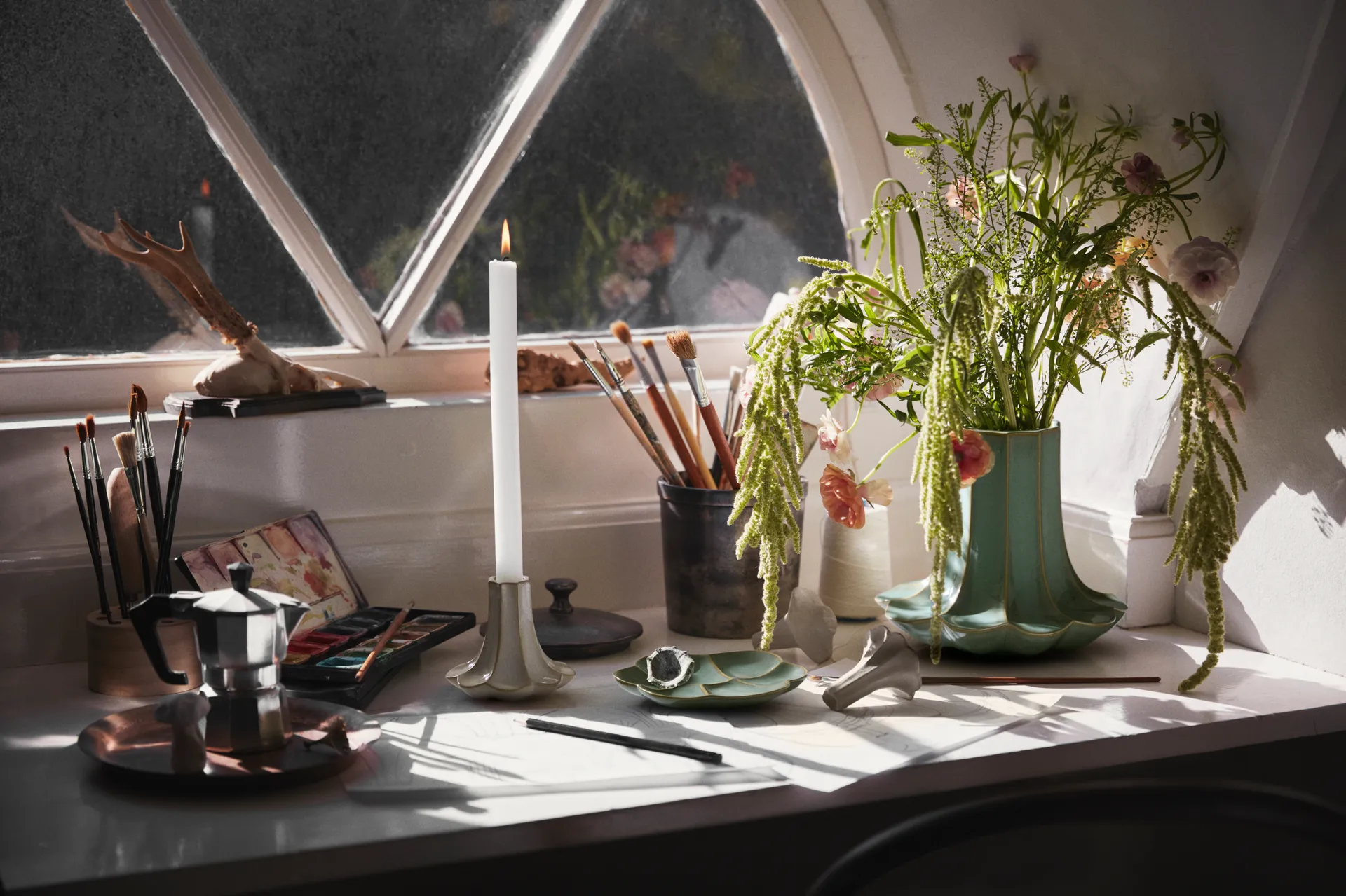 샹터렐 보울, Blue, Ø14.5 cm Kähler | 케흘러