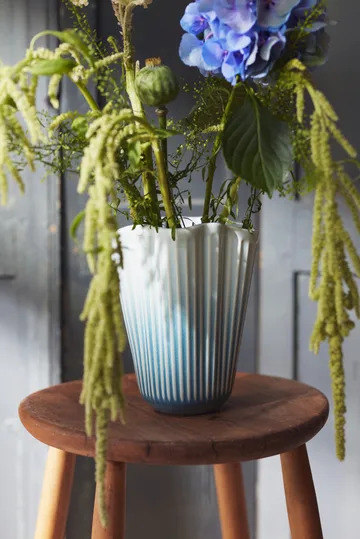 해머소이 화병 언폴드 - Blue, 20.5 cm - Kähler | 케흘러