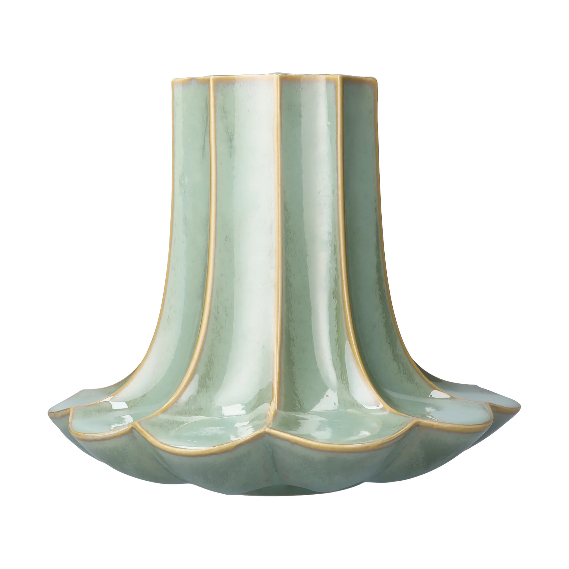 샹터렐 화병, Green, 20.5 cm Kähler | 케흘러