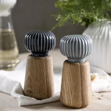 Hammershøi 향신료 그라인더 소 - 안트라사이트 그레이, 14 cm - Kähler | 케흘러
