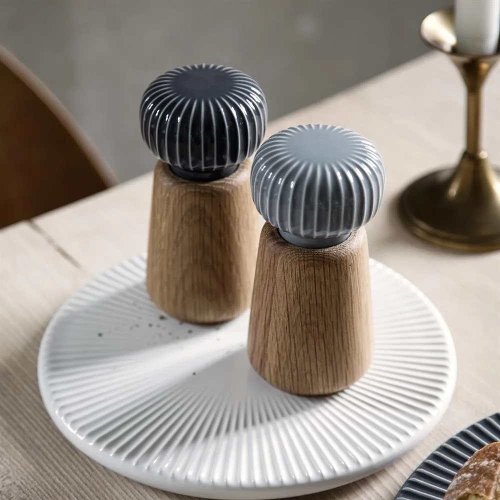 Hammershøi 향신료 그라인더 소, 안트라사이트 그레이, 14 cm Kähler | 케흘러