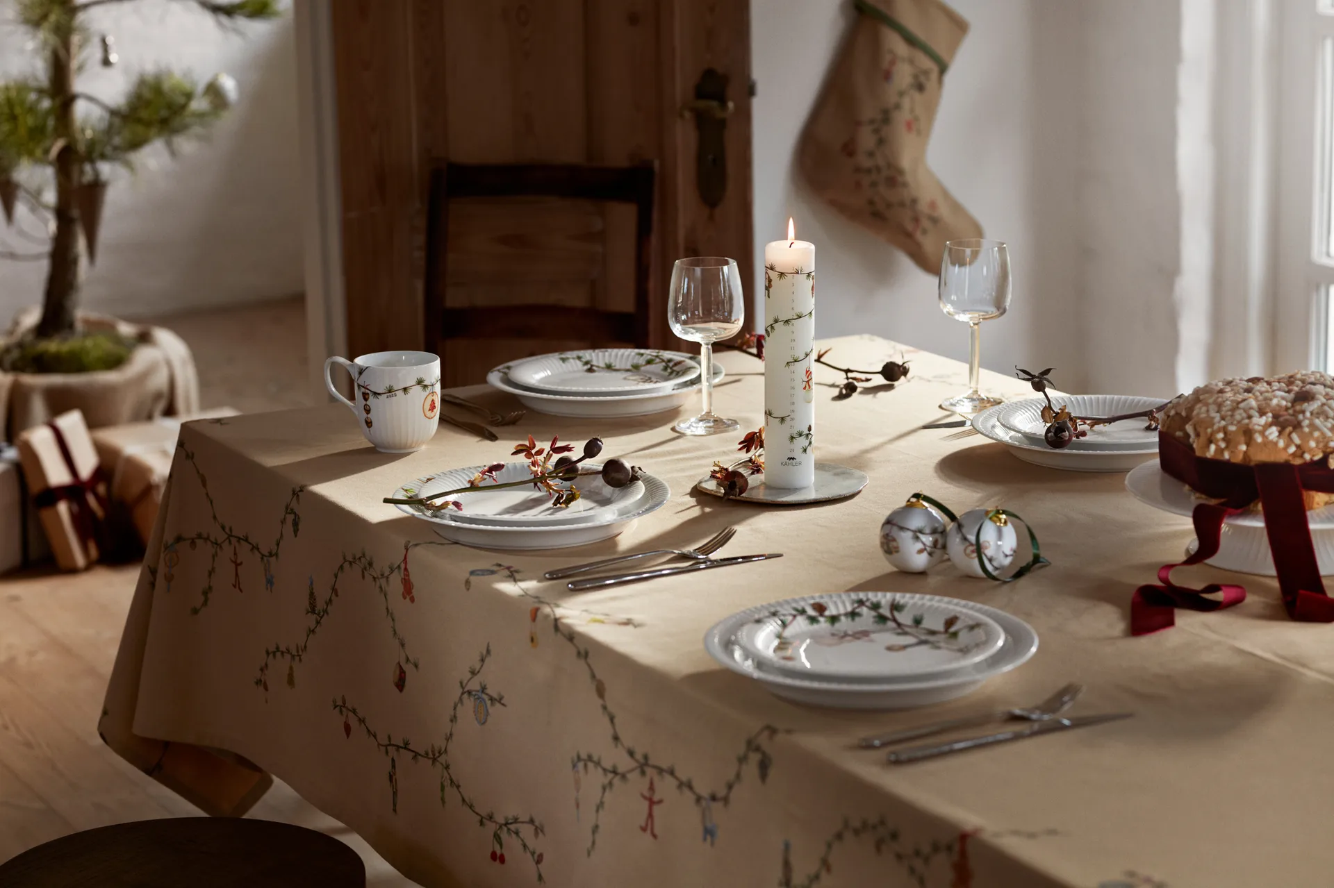 Hammershøi Christmas 대림절 캔들 Ø5 cm, 2025 Kähler | 케흘러