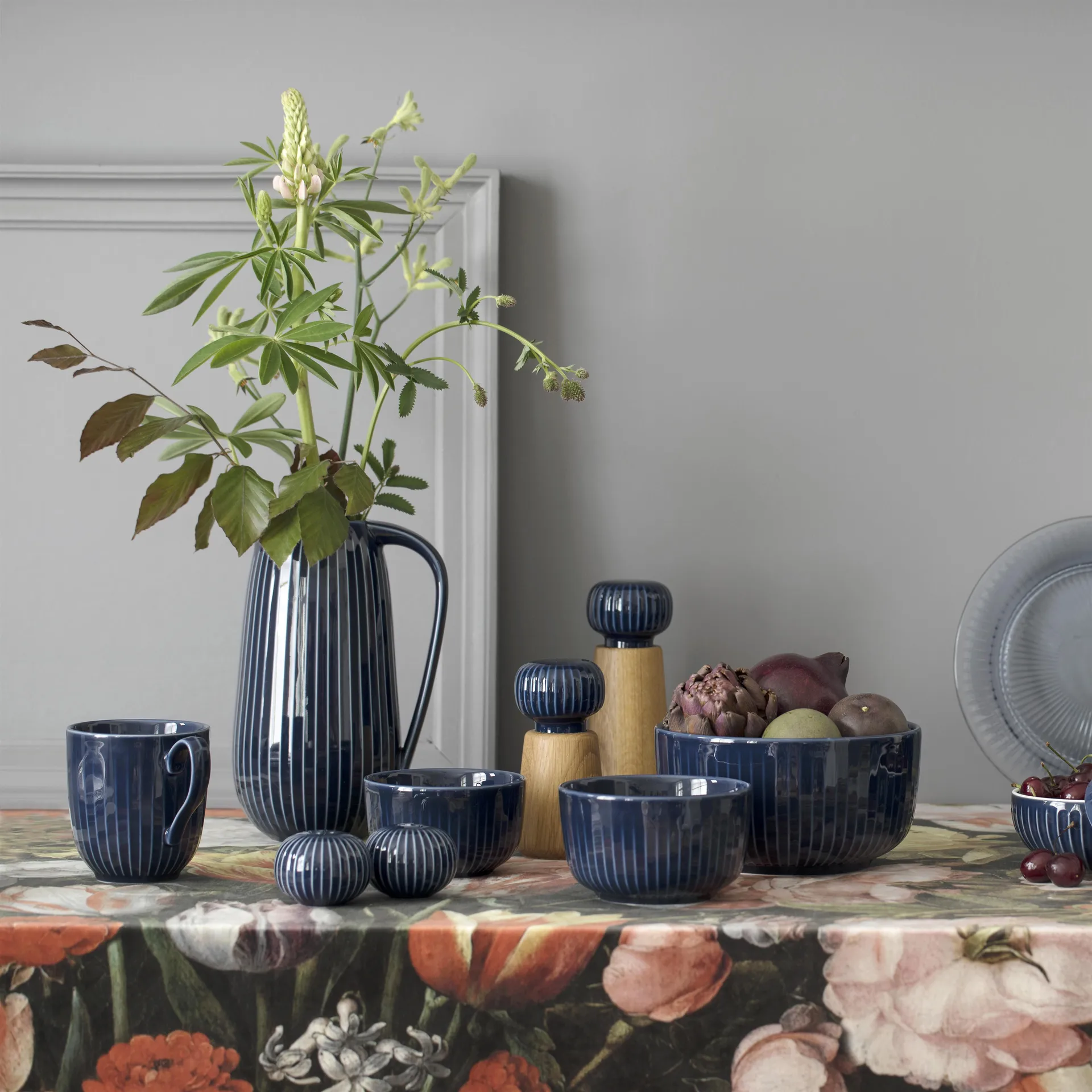 Hammershøi 향신료 그라인더 대, Indigo, 18 cm Kähler | 케흘러