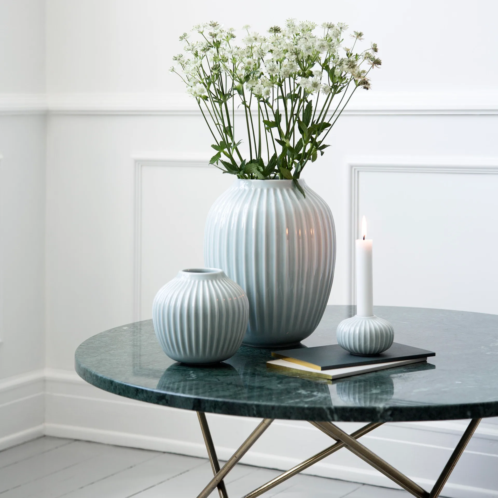 해머소이 화병 스몰, mint (green) Kähler | 케흘러