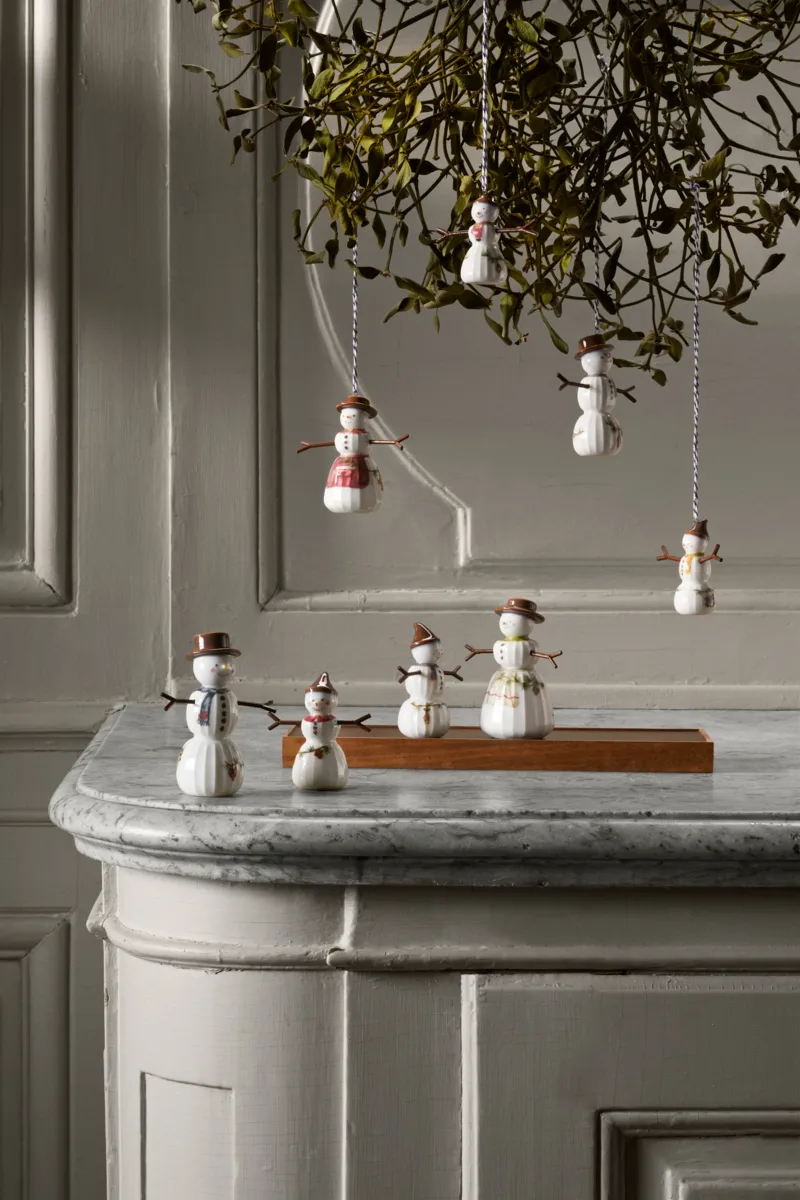 해머소이 크리스마스 데코레이션 snow woman, White Kähler | 케흘러