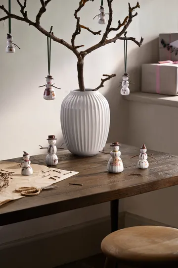 해머소이 크리스마스 데코레이션 데코레이션 snowman - White - Kähler | 케흘러