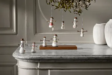 해머소이 크리스마스 데코레이션 데코레이션 snowman - White - Kähler | 케흘러